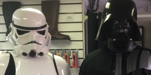 Stormtrooper Armour and Supreme Vader Review from Sud and Dharman