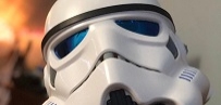 Stormtrooper Blue Mirror Film Helmet Lenses Review from Brady