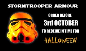 Star Wars Halloween Stormtrooper Armour orders 2021