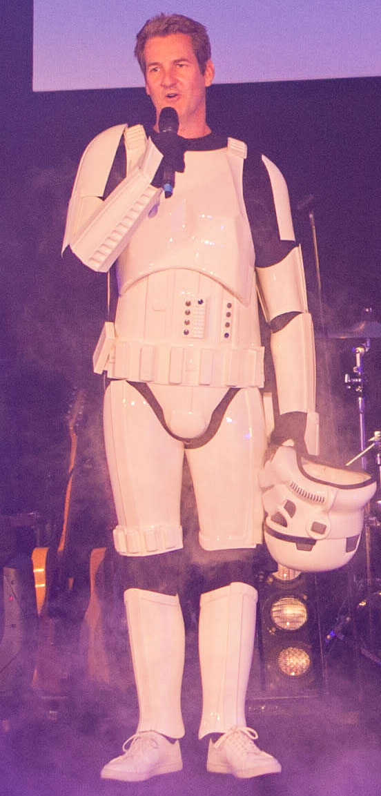 Warwick Light in Stormtrooper armour