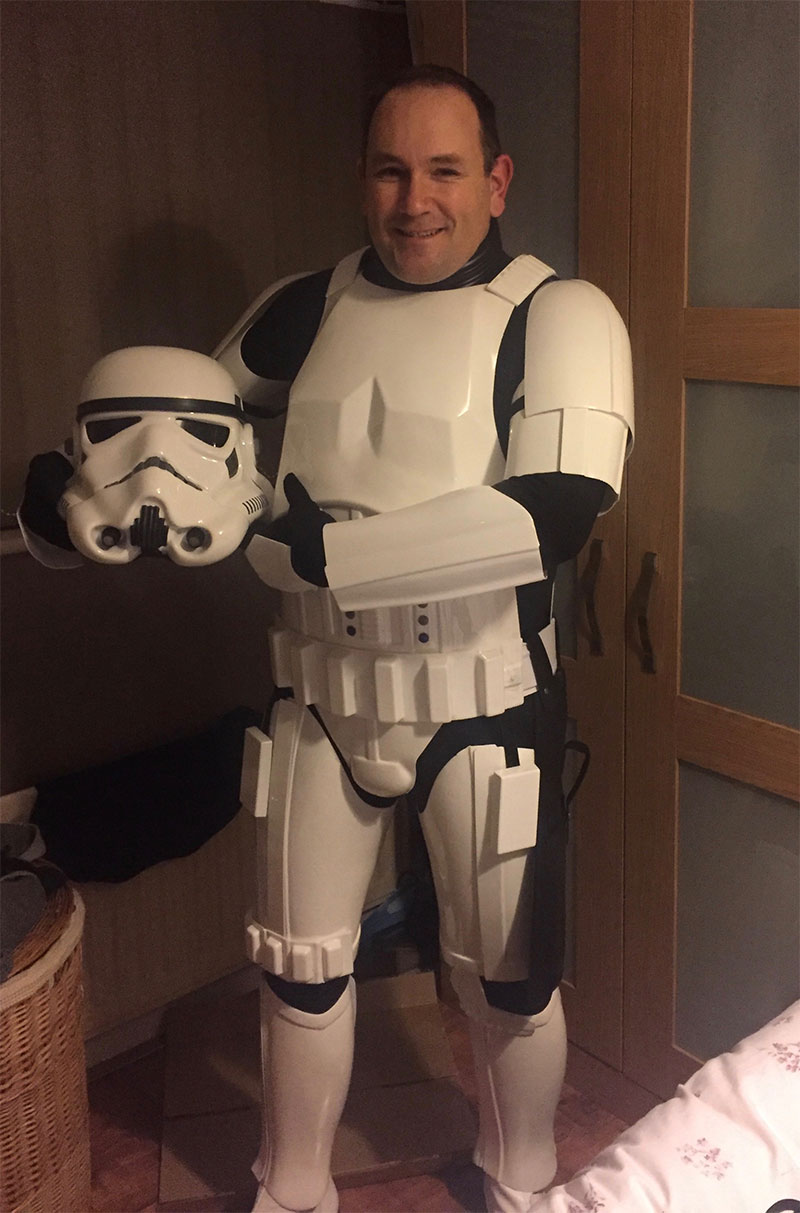 wayne hansford stormtrooper replica armor costume review